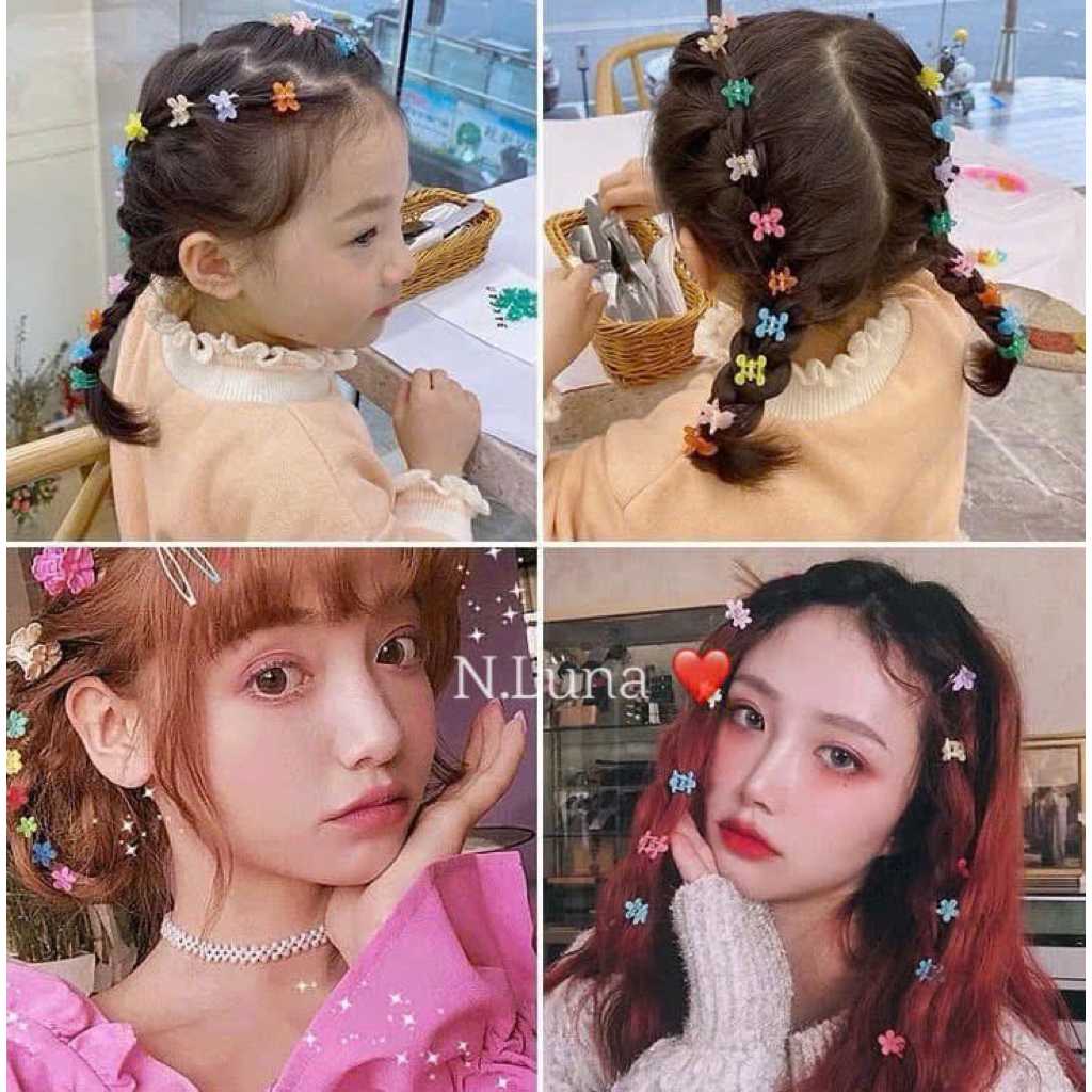 HỘP 100 CHIẾC KẸP TÓC CÀNG CUA LOẠI NHỎ