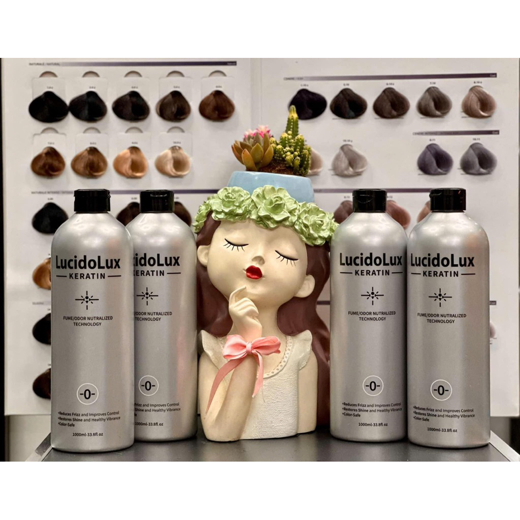 KERATIN LUCIDOLUX 1000ml Chuyên phục hồi tóc hư tổn, tóc nát, sản phẩm dành cho salon chuyên nghiệp
