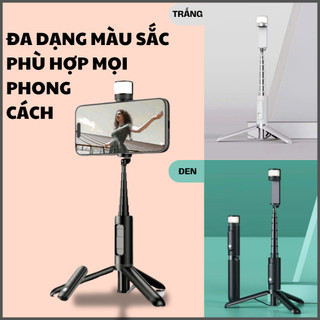 Gậy Tự Sướng Có Đèn Trợ Sáng M08S – Kèm Remote Bluetooth, Tripod Gọn Nhẹ Dễ Dàng Bỏ Túi Mang Đi Du Lịch Cực Tiện