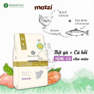 [Gói 10kg] Thức ăn hạt hữu cơ Natural Core Bene C3 Cho Mèo Lớn