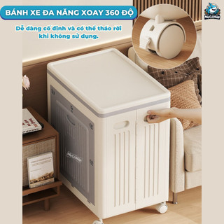 Thùng Đựng Đồ Chơi Cho Bé, Thùng Đựng Đồ Đa Năng Thiết Kế Thanh Lịch Tối Giản Tải Trọng Lớn Lên Đến 50kg