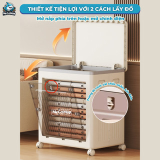 Thùng Đựng Đồ Chơi Cho Bé, Thùng Đựng Đồ Đa Năng Thiết Kế Thanh Lịch Tối Giản Tải Trọng Lớn Lên Đến 50kg