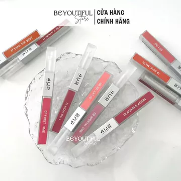 Son 2 Đầu 4U2 Better Half Duo Lip Kèm Son Bóng Khoá Màu Lì, Chất Son Mướt Mịn Không Lem Trôi 2.4g