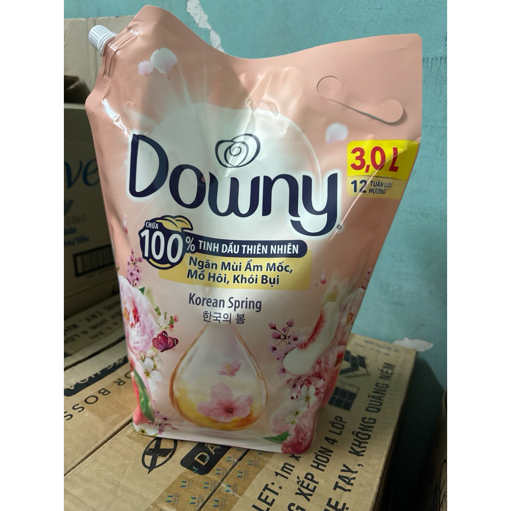 NƯỚC XẢ VẢI DOWNY XUÂN HÀN QUỐC 2.5L- 3l