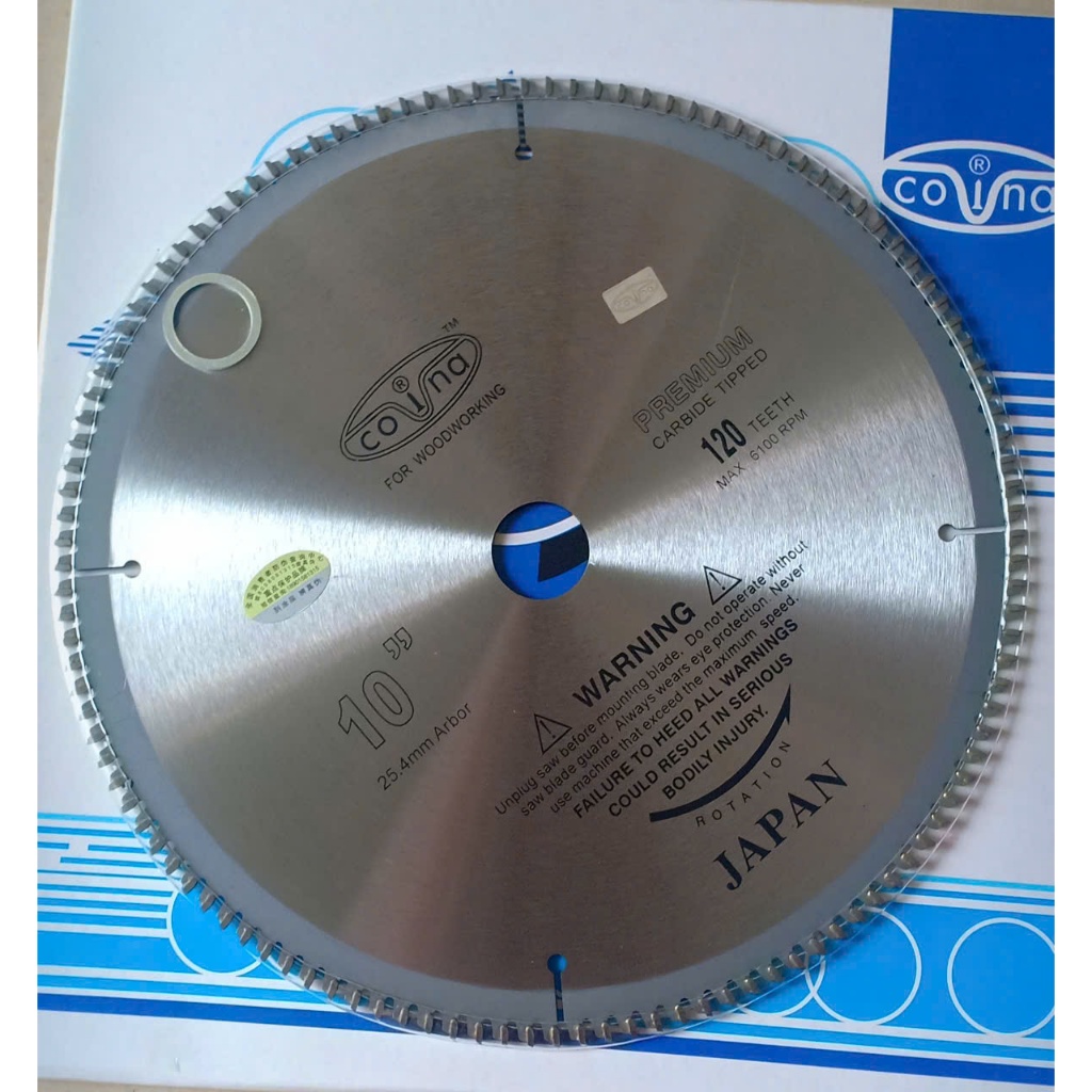 Lưỡi Cắt Gỗ Covina 300-120 Răng - Siêu Bén-Siêu Bền- Tuổi thọ gấp 10 lần những lưỡi khác