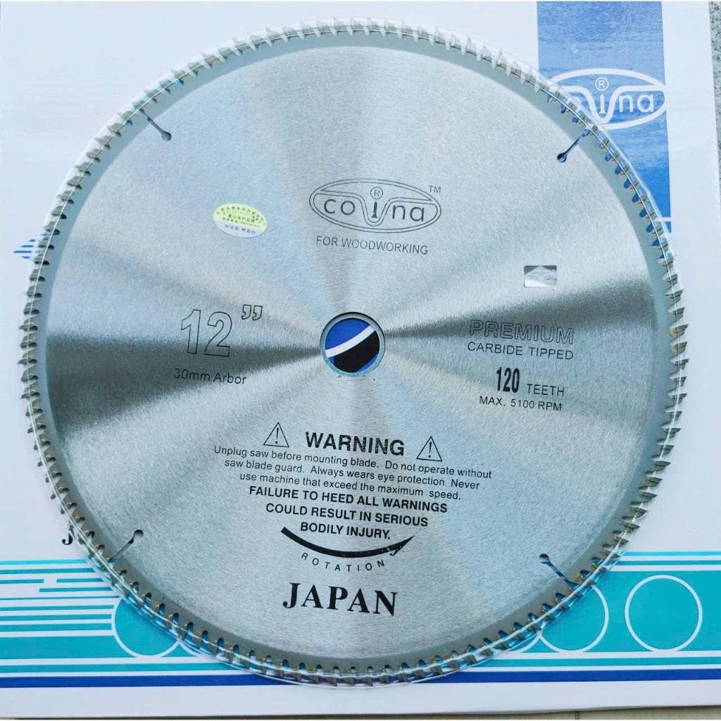 Lưỡi Cắt Gỗ Covina 300-120 Răng - Siêu Bén-Siêu Bền- Tuổi thọ gấp 10 lần những lưỡi khác