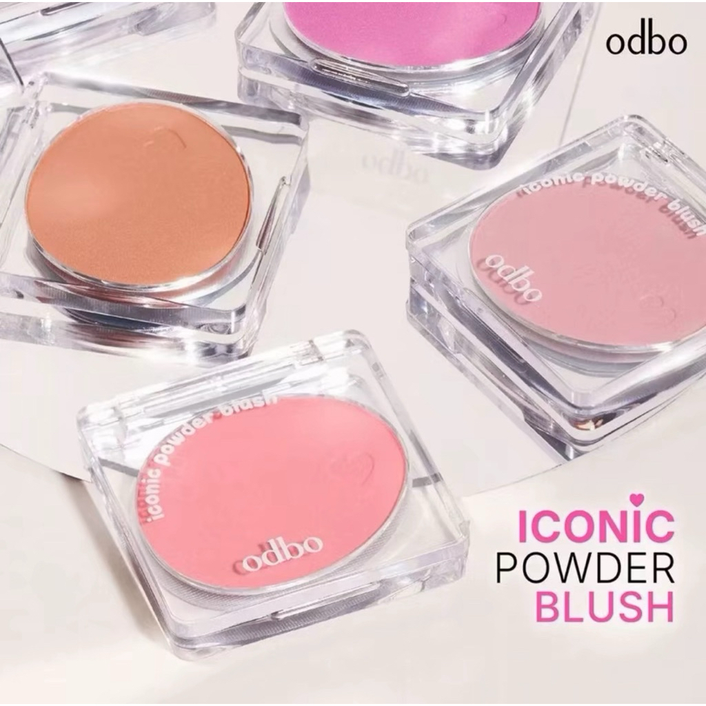 ODBO Phấn má hồng mịn lì chuẩn màu Odbo Iconic Powder Blush OD1325 ...