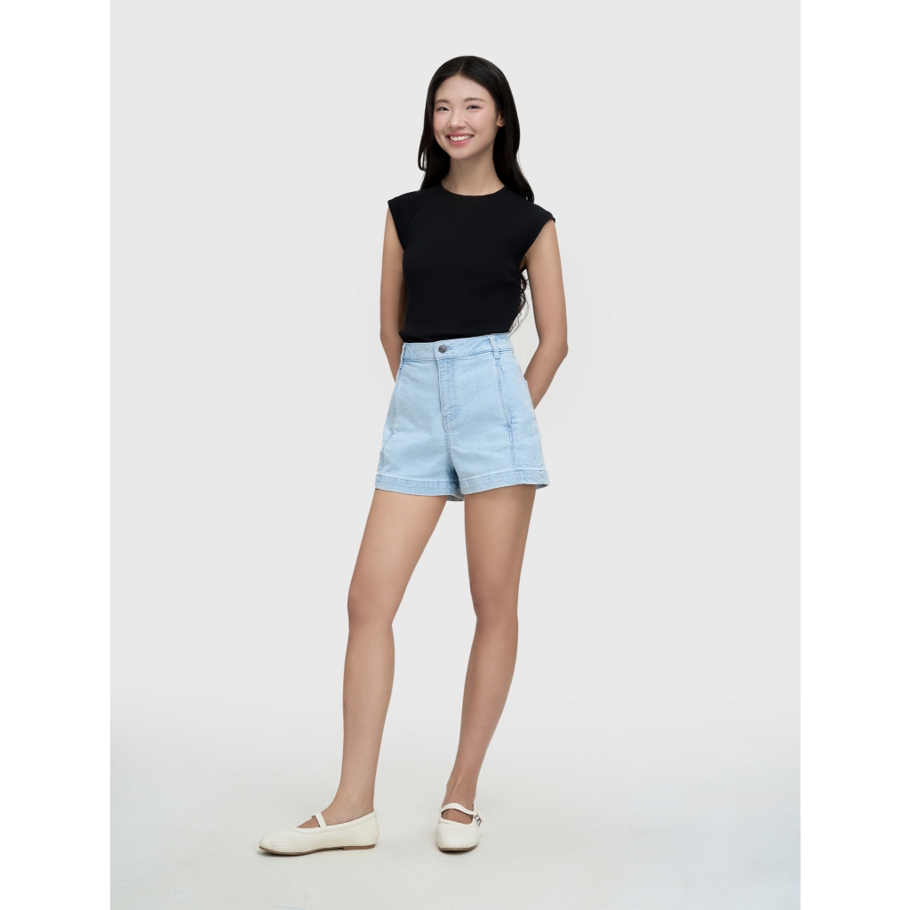 Áo phông nữ CANIFA cổ tròn không tay 6TS25S012