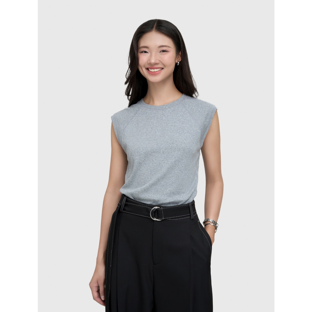Áo phông nữ CANIFA cổ tròn không tay 6TS25S012