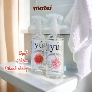 Tắm khô Yú hương hoa thơm lâu dạng xịt cho chó mèo Chai 145ml