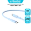 Cáp Sạc Nhanh 60W Basefast Type-C To Type-C Dây Silicone Cho 15/16/17 Series &Android