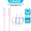 Cáp Sạc Nhanh 60W Basefast Type-C To Type-C Dây Silicone Cho 15/16/17 Series &Android