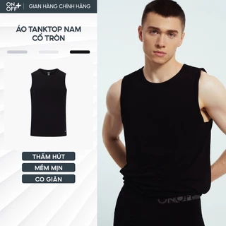 Áo sát nách nam Cotton Compact cao cấp mềm mịn thấm hút mồ hôi nhanh - ONOFF 18IV25S018