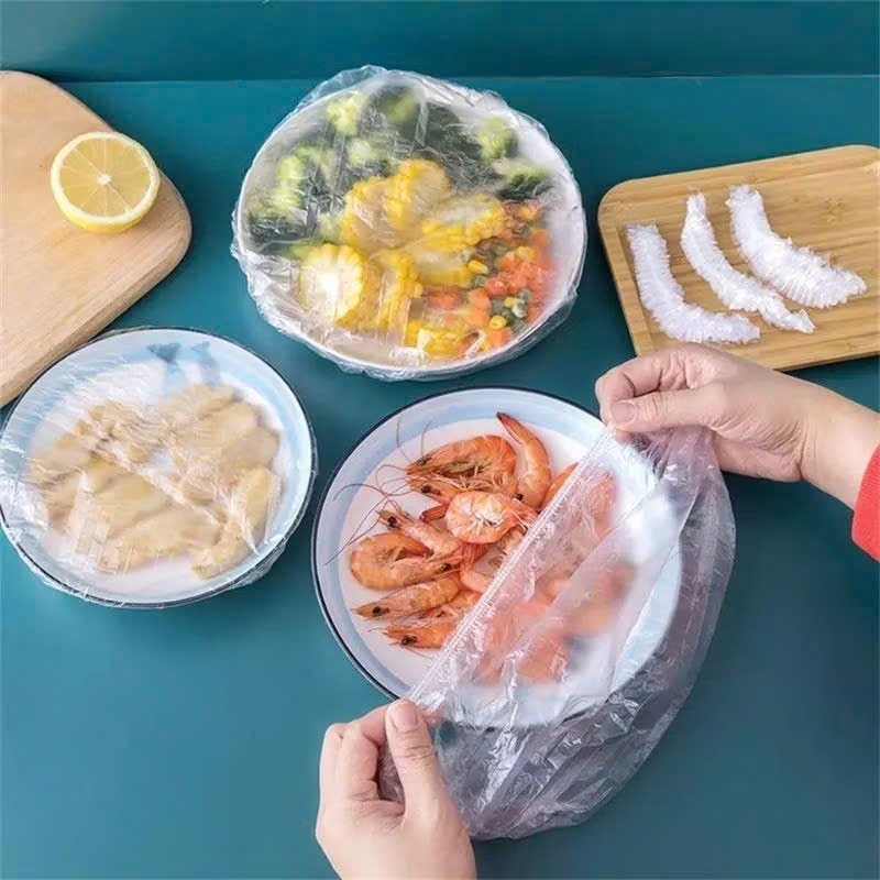 Nilong Bọc Thực Phẩm Co Giãn Có Chun Hình Gấu,Màng Bọc Thực Phẩm Co Giãn Siêu Dai - SET TÚI BỌC THỰC PHẨM ĐÀN HỒI TỐT