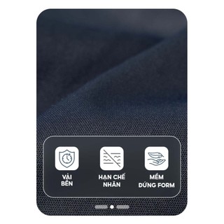 Quần shorts nam Business khóa sườn YODY chất liệu mềm, mịn, mát MCCS25S004