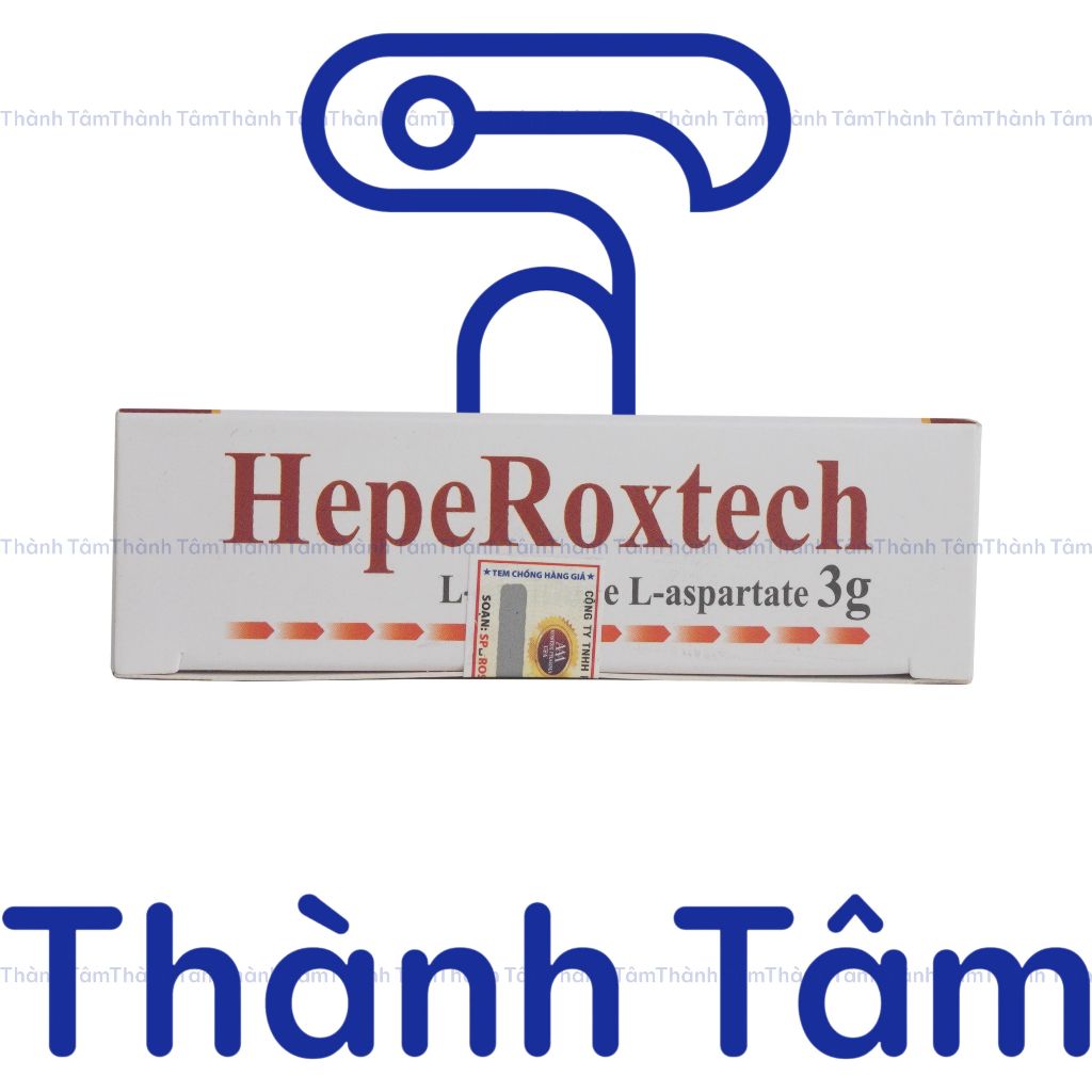 Cốm bổ gan Hepe Roxtech L-ornithine L-aspartat giảm xơ gan, men gan, nhiễm mỡ hiệu quả - 10 gói [Hepe Roxtech]