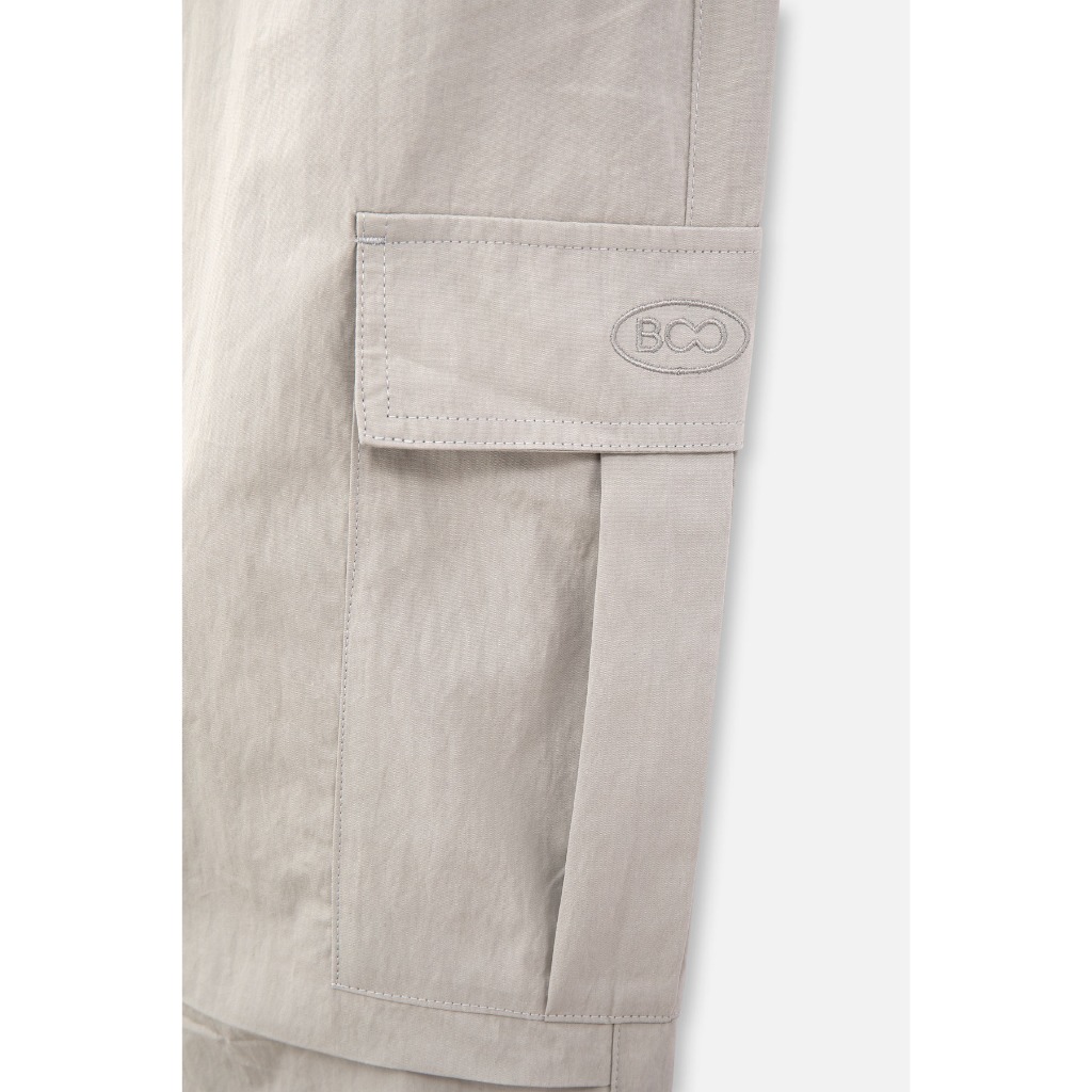 Quần Gió BOO Dáng Wide-leg Cho Nữ Túi Hộp Thêu Logo Essential