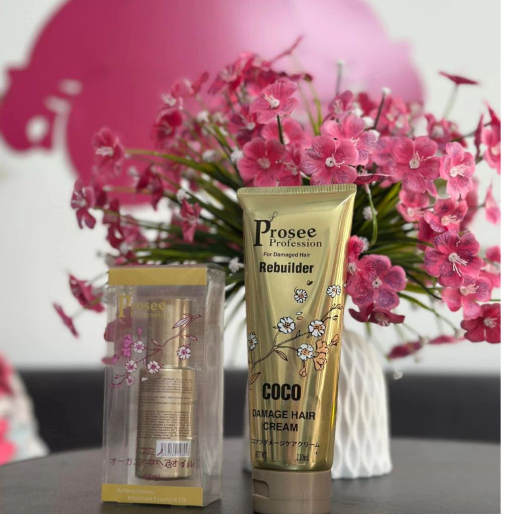 Tuýp Xả Khô Prosee Coco Damage PF1 230ml | Dưỡng Tóc Mềm Mượt, Cân Bằng Độ Ẩm & Dễ Vào Nếp