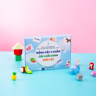 Thẻ từ vựng Cơ bản bé cần có giai đoạn đầu đời- Flashcard Phát triển tư duy ngôn ngữ, toán học, nhận thức