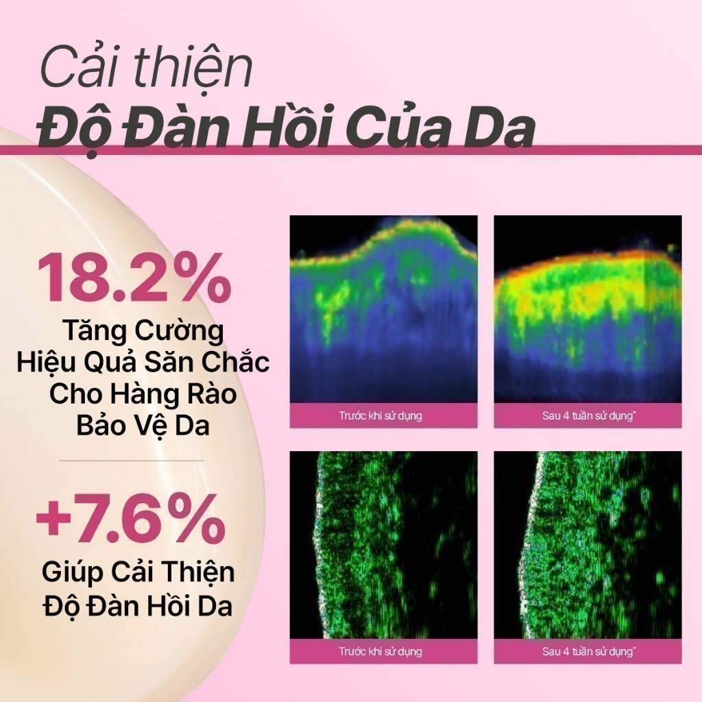 (Quà tặng không bán) Kem dưỡng giúp làm mờ các dấu hiệu lão hóa trên da INNISFREE Collagen Ceramide Bounce Cream 10ml