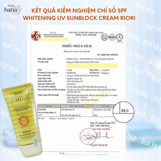 Kem chống nắng RIORI HANA SPF 50 bảo vệ làn da toàn diện - SUN CREAM 50g dành cho mọi loại da