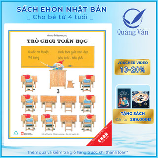 Sách Ehon Trò chơi toán học tập 3