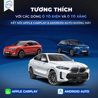 HTD D10 Pro – Android Box Cắm Là Dùng Cho Xe BMW, VinFast, Có Apple CarPlay Không Dây