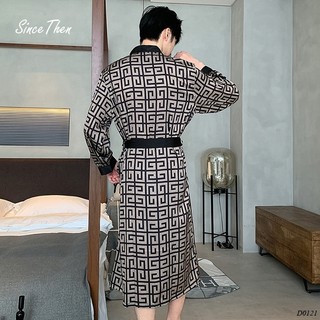 Áo choàng ngủ nam dài, áo choàng tắm nam cao cấp, quý phái - Since Then