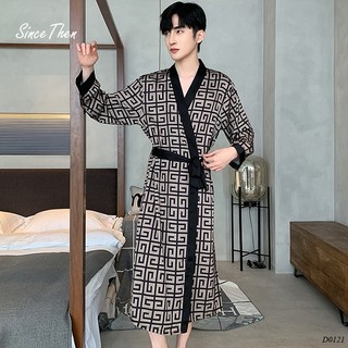 Áo choàng ngủ nam dài, áo choàng tắm nam cao cấp, quý phái - Since Then