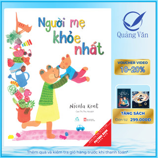 Sách tranh song ngữ Người mẹ khỏe nhất