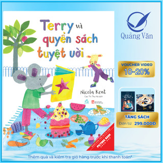 Sách tranh song ngữ Terry và cuốn sách tuyệt vời