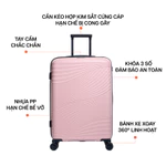[🔥HOT DEAL] Vali Kéo MIA Du Lịch ZENI - Size 19/24 Inch, Nhựa PP Hạn Chế Bể Vỡ, Khoá Số, Bảo Hành Trọn Đời — ảnh 2