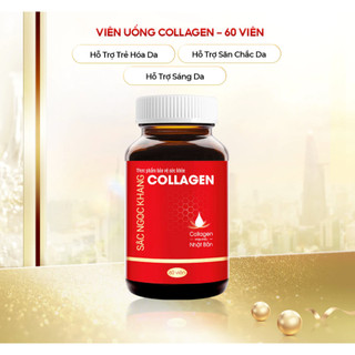 Viên uống Collagen Sắc Ngọc Khang - Hạn chế lão hóa, giảm nếp nhăn, làm đẹp da (Hộp 60 viên)