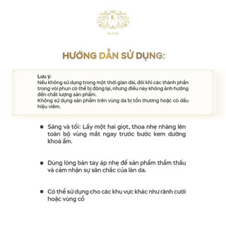 Tinh Chất Botox E-SPECIAL DOCTOR EYE STRETCH SERUM Hỗ Trợ Trẻ Hoá Nâng Cơ Xoá Nhăn Vùng Mắt 20ml