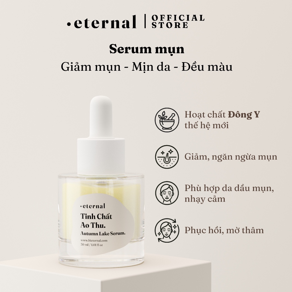Tinh Chất Ao Thu Eternal 30ml – Serum Retinol Giảm Mụn, Dưỡng Da, Ngừa Thâm