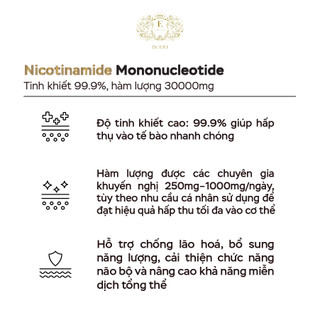 Viên Uống E-SPECIAL NMN 30000 Hỗ Trợ Tăng Cường Sức Khoẻ 120 Viên Hỗ Trợ Trẻ Hóa Làn Da