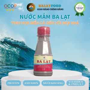 Đặc Sản Mắm Tôm BA LẠT Chai 120ml Thành Phần Hoàn Toàn Tự Nhiên Và Tốt Cho Sức Khỏe
