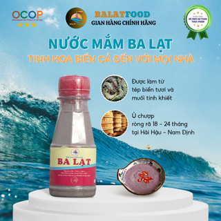 [Chai Ăn Thử] Đặc Sản Mắm Tôm BA LẠT Chai 120ml Thành Phần Hoàn Toàn Tự Nhiên Và Tốt Cho Sức Khỏe