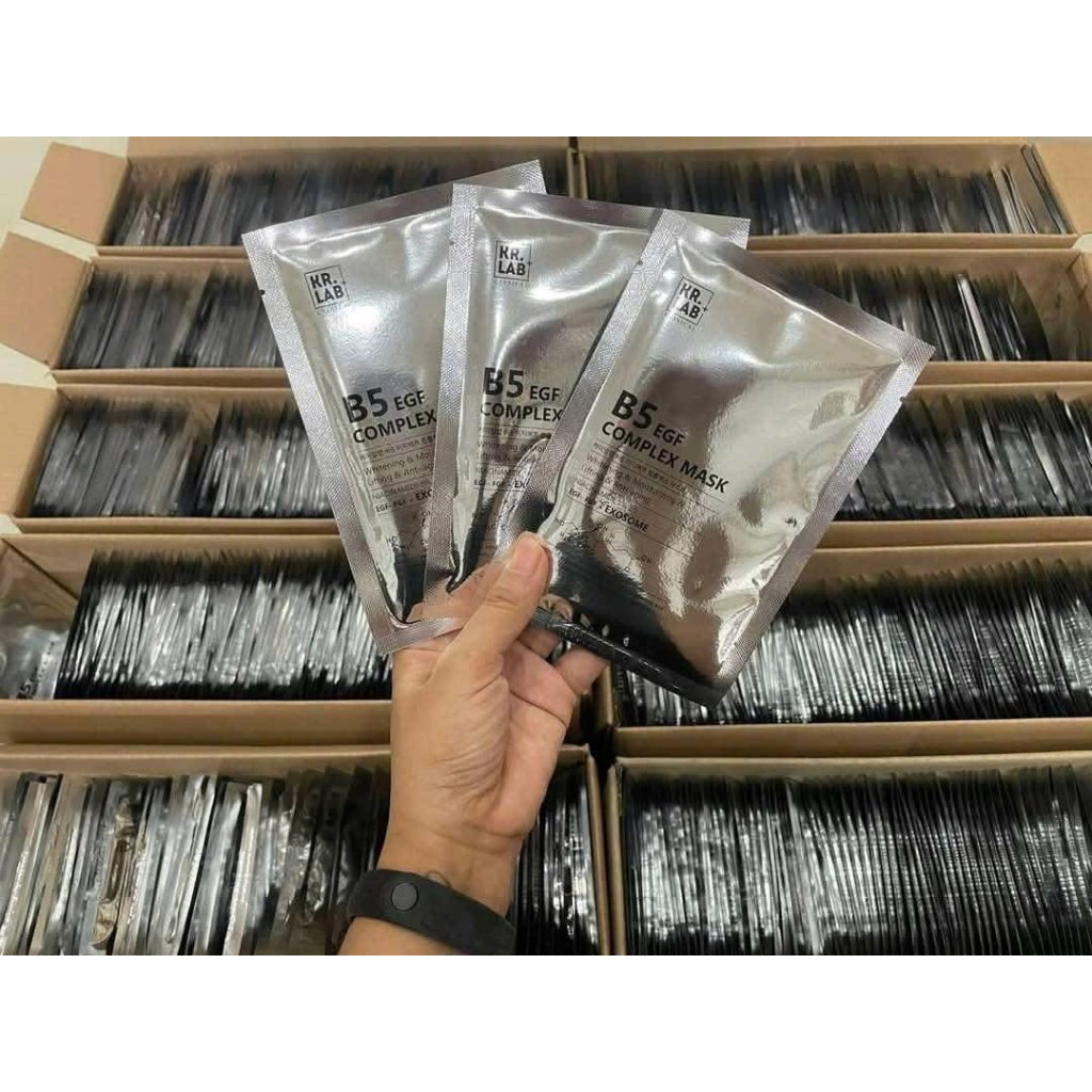 Combo 10 miếng mặt nạ KR.LAB B5 EGF COMPLEX MASK  Hàn Quốc
