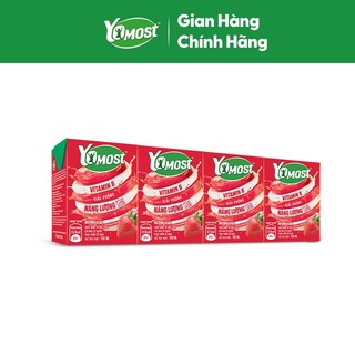 Thùng 48 Hộp Sữa chua uống Yomost vị dâu 100ml/hộp