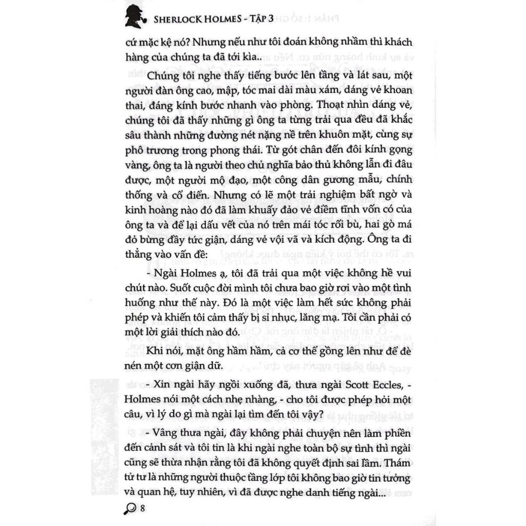 Sách - Sherlock Holmes Tập 3 - Bìa Cứng
