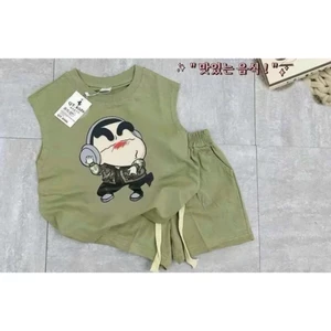 bộ ba lỗ sin cho bé trai size 6-18kg