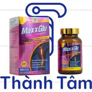 Viên uống MAXXGLU bổ sung glucosamine, hỗ trợ xương khớp - Hộp 60 viên