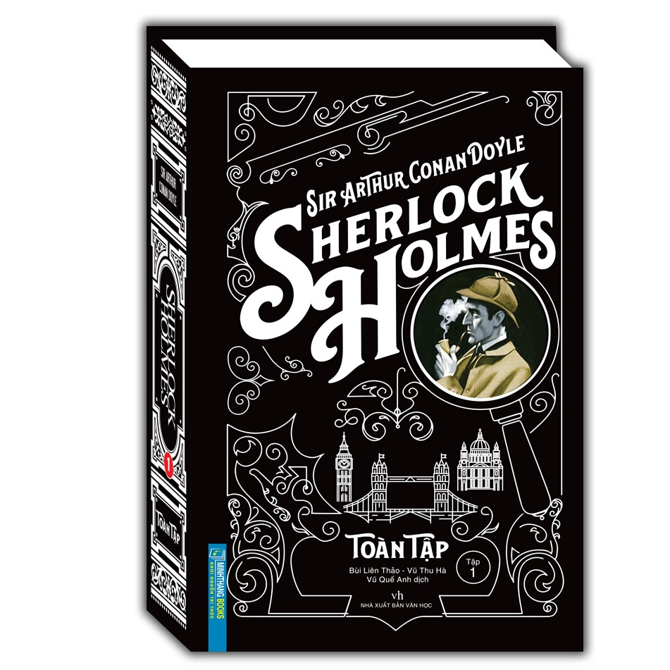 Sách - Trọn Bộ 3 Cuốn Sherlock Holmes Toàn Tập - Bìa Cứng