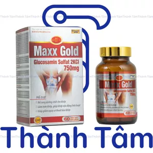Viên uống MAXXGOLD bổ sung glucosamine, hỗ trợ xương khớp - Hộp 60 viên