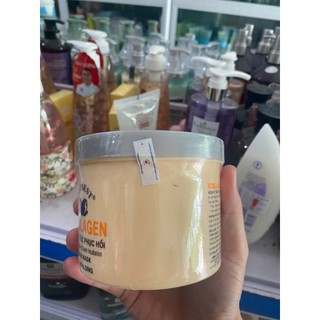 kem hấp + ủ tóc phục hồi topbest colagen 500ml mới