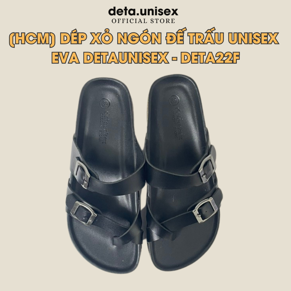 Dép xỏ ngón đế trấu Unisex EVA DetaUnisex - DETA22F