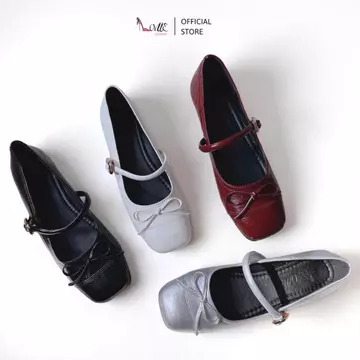 LOVIIECORNER - GIÀY BÚP BÊ NỮ PHỐI NƠ XINH - GIÀY LƯỜI NỮ THỜI TRANG CÁ TÍNH - BÚP BÊ NỮ - B250408 - BC2602