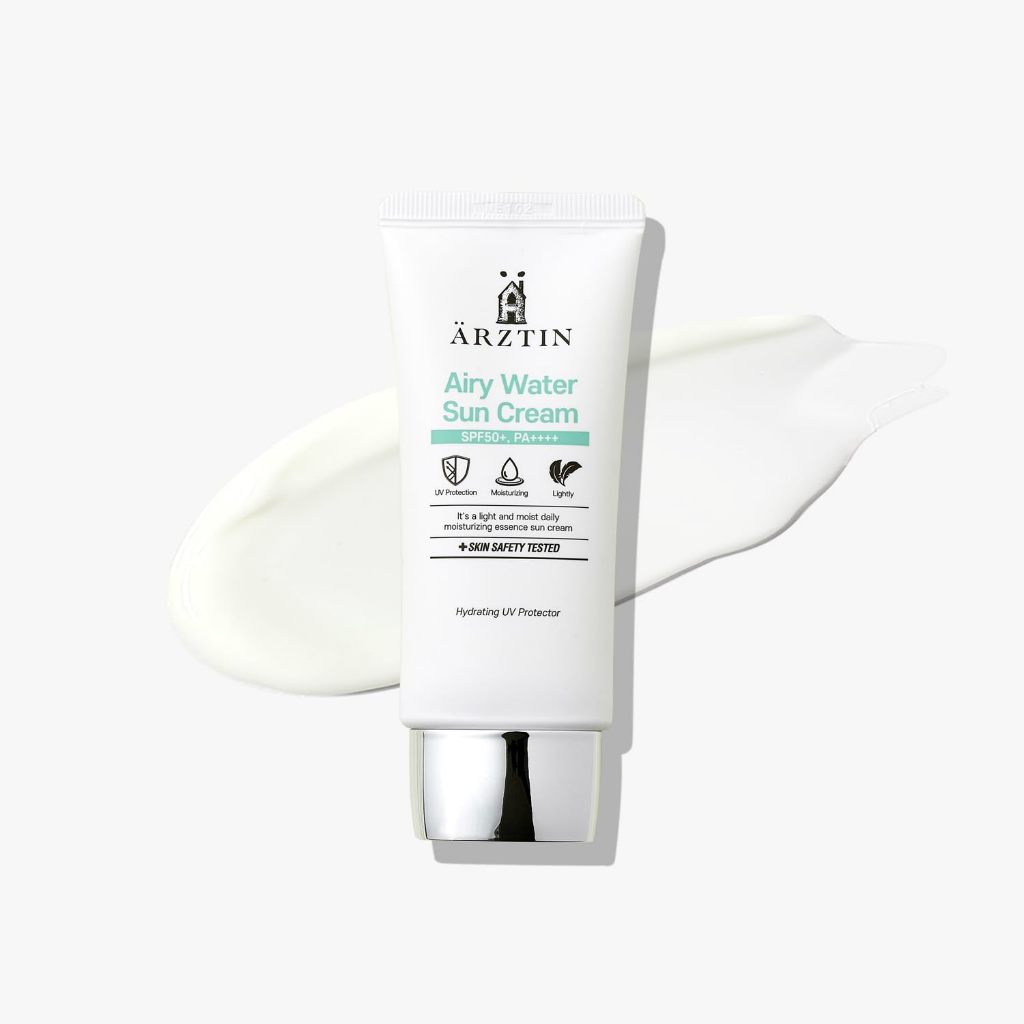 Kem chống nắng dưỡng ẩm ARZTIN AIRY WATER SUN CREAM SPF50+ PA++++ 60ml | DAMDAVN
