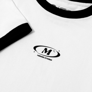 Áo thun Baby Tee LOGO M Đơn Giản Thoải Mái Đi Học Đi Làm | Under Thinker